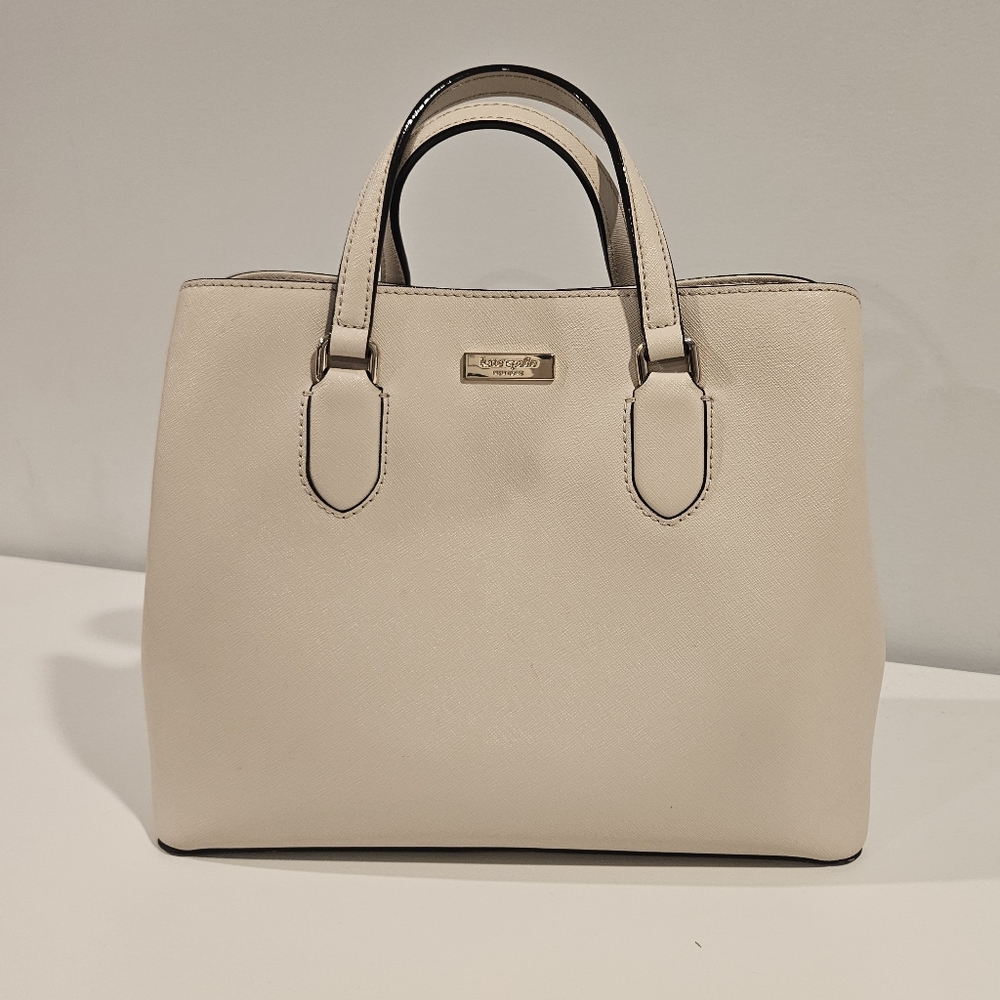 Kate Spade Cream Satchel Timeless Design